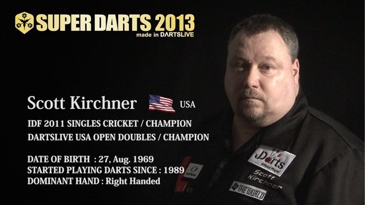Scott Kirchner Scott Kirchner SUPER DARTS 2013 Player Introduction Video YouTube