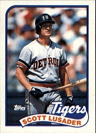 Scott Lusader Amazoncom 1989 Topps Baseball Card 487 Scott Lusader