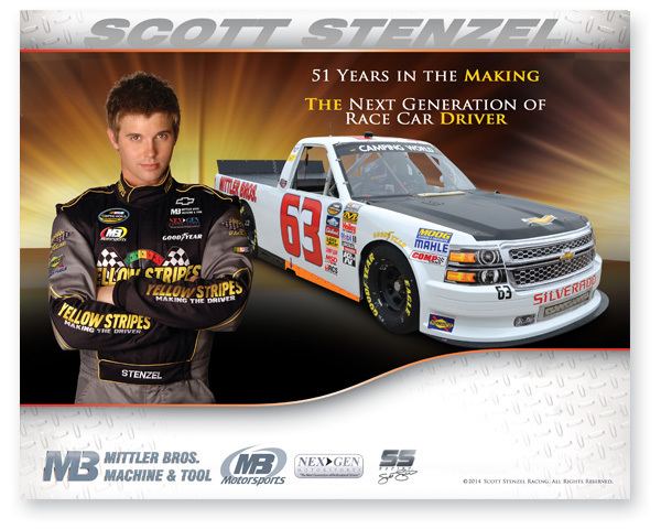 Scott Stenzel Scott Stenzel NASCAR CAMPING WORLD TRUCK SERIES MITTLER BROTHERS