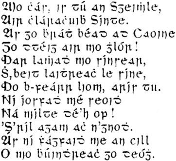 Scottish Gaelic orthography