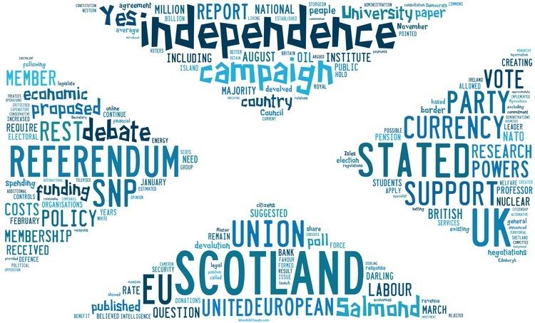 Scottish independence referendum, 2014 20140909 Scottish independence referendum Words n39 Clouds