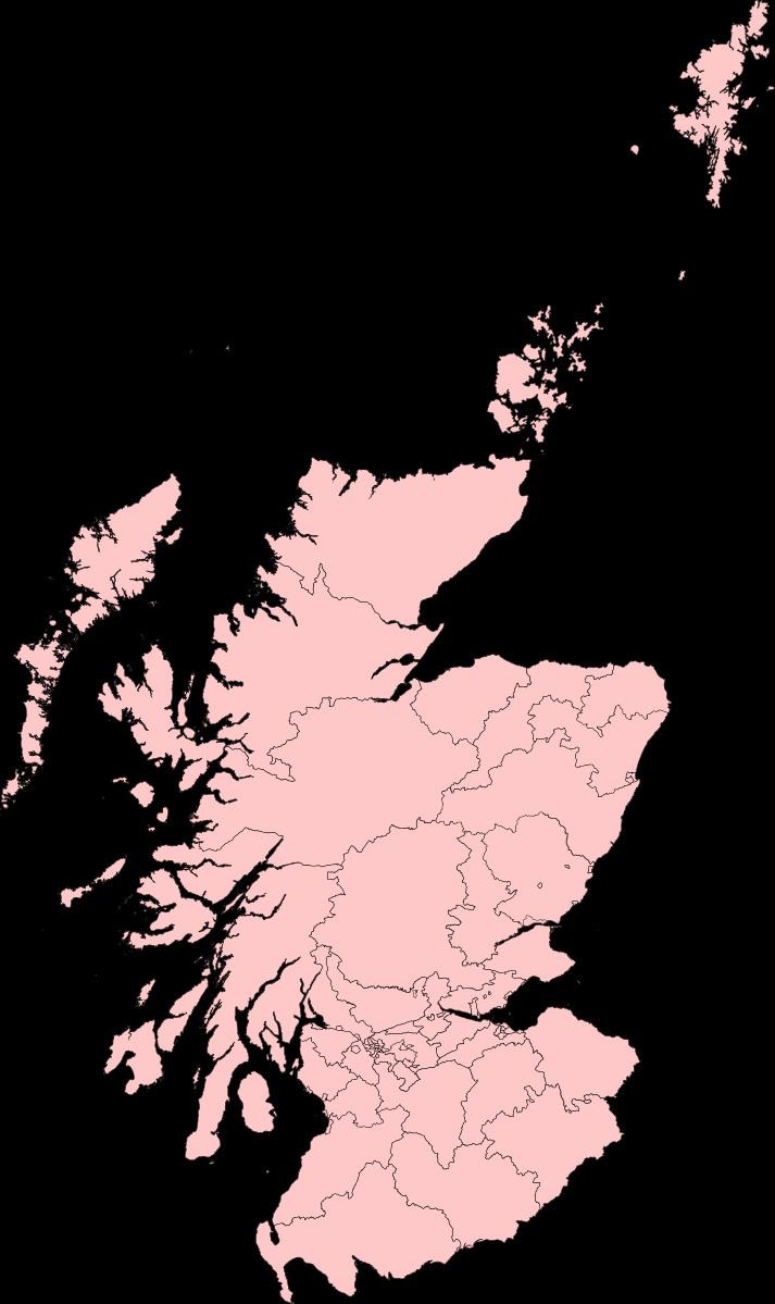 Scottish Westminster constituencies 1918 to 1950