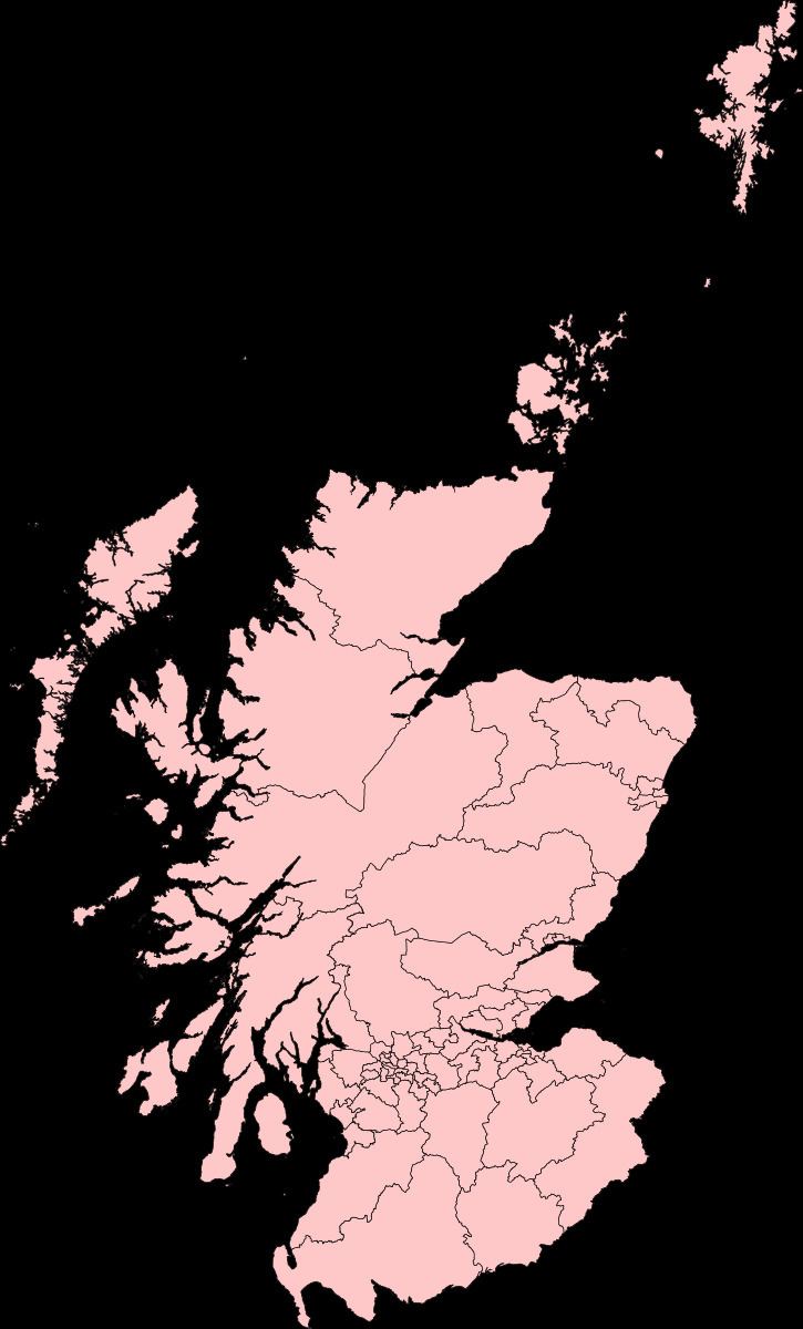 Scottish Westminster constituencies 1997 to 2005