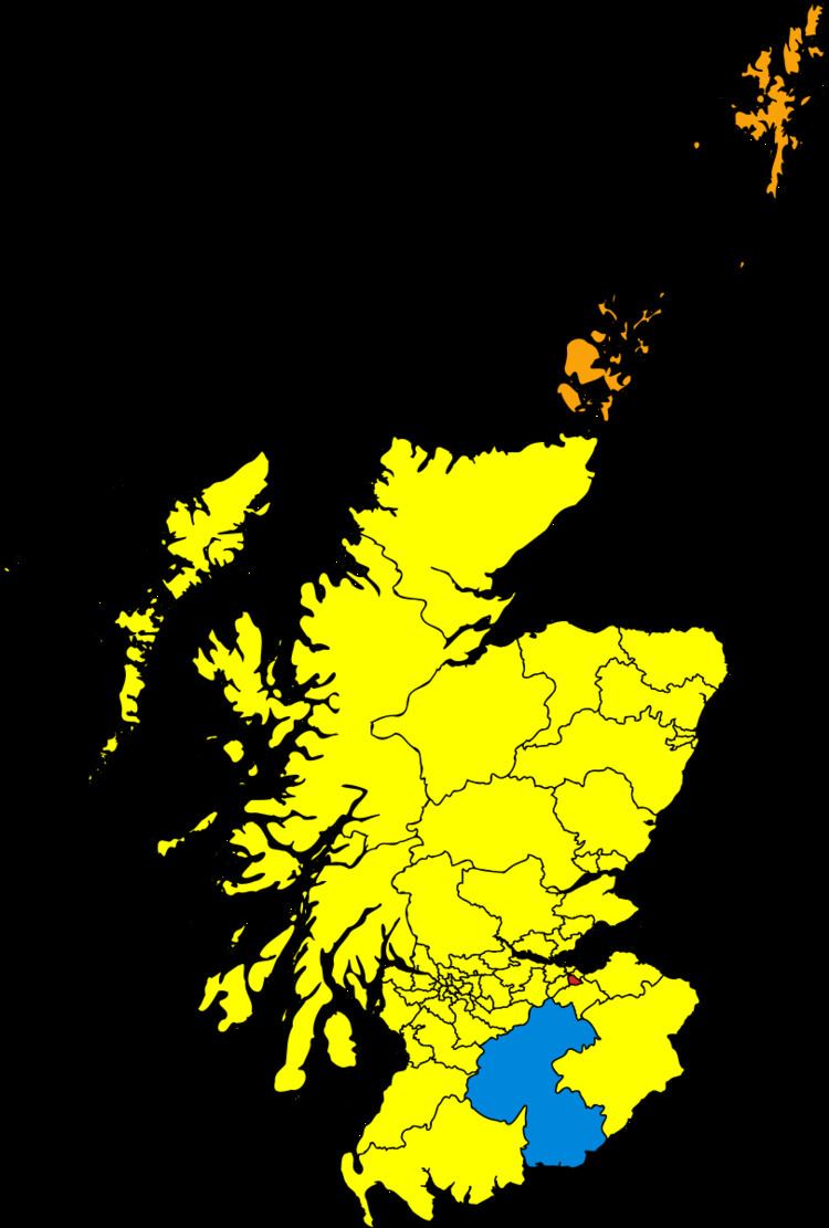 Scottish Westminster constituencies from 2005