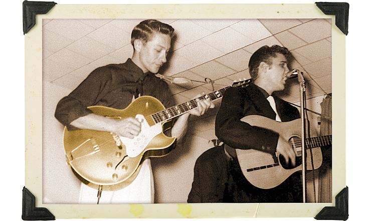 Scotty Moore Scotty Moores Gibson ES295 Vintage Guitar magazine