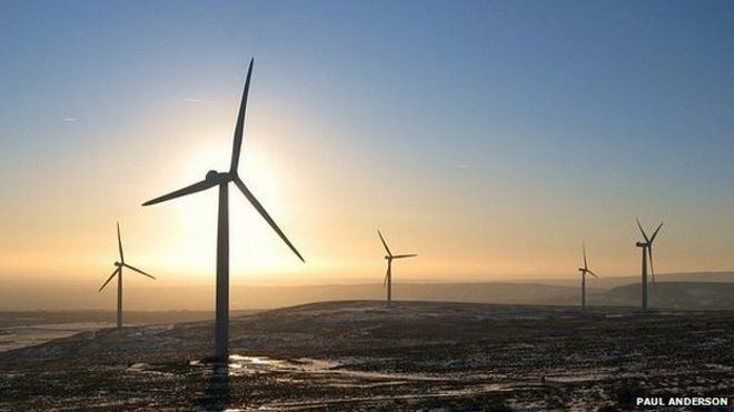 Scout Moor Wind Farm Scout Moor 39Largest onshore wind farm39 bid approved BBC News