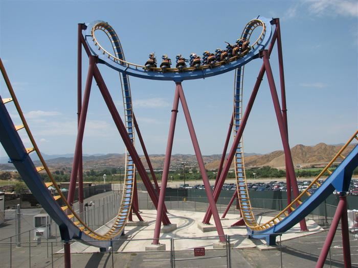 Scream (roller coaster) Scream Roller Coaster Photos Six Flags Magic Mountain