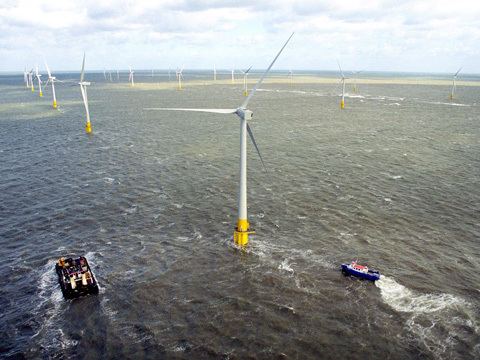 Scroby Sands Wind Farm Wind turbines the future of renewable energy or a blight on UK