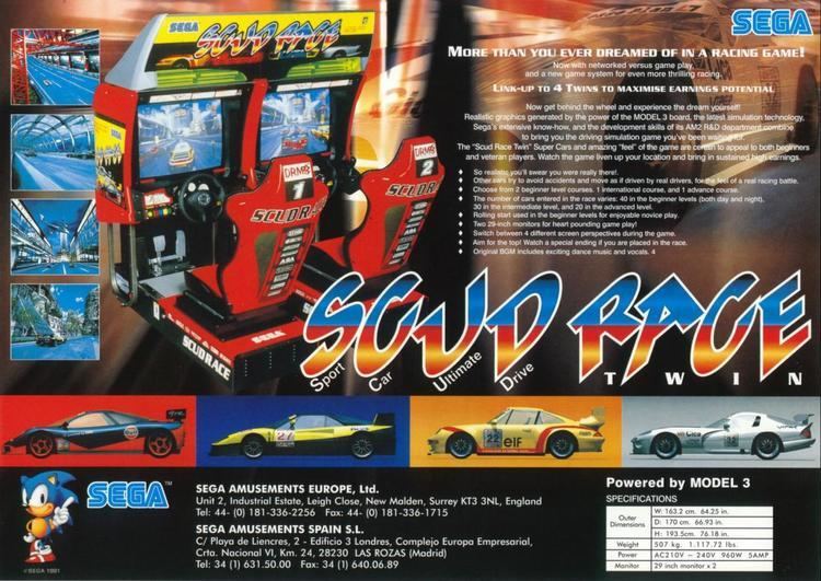 Scud Race Scud Race Sega Super GT Review SegaShin Force gt Systems gt Sega