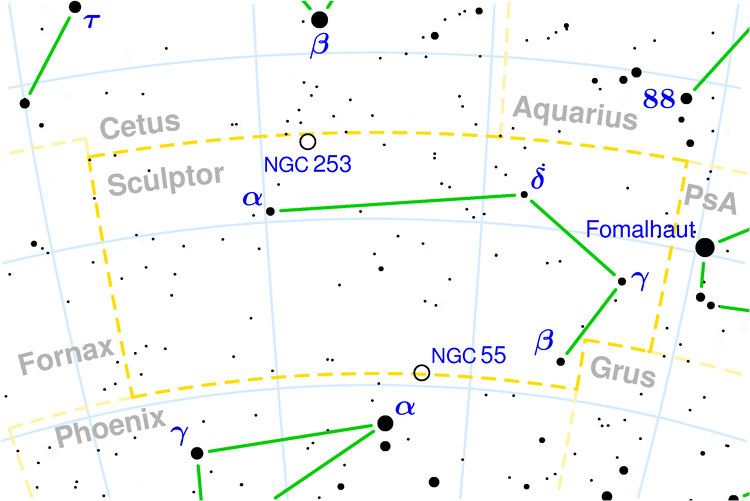 Sculptor (constellation) FileSculptor constellation mappng Wikimedia Commons