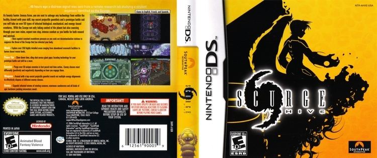 Scurge: Hive Scurge Hive Cover Download Nintendo DS Covers The Iso Zone