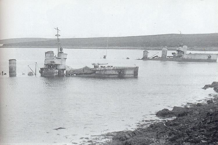 Scuttling of the German fleet in Scapa Flow Salvaging German Fleet at Scapa Flow