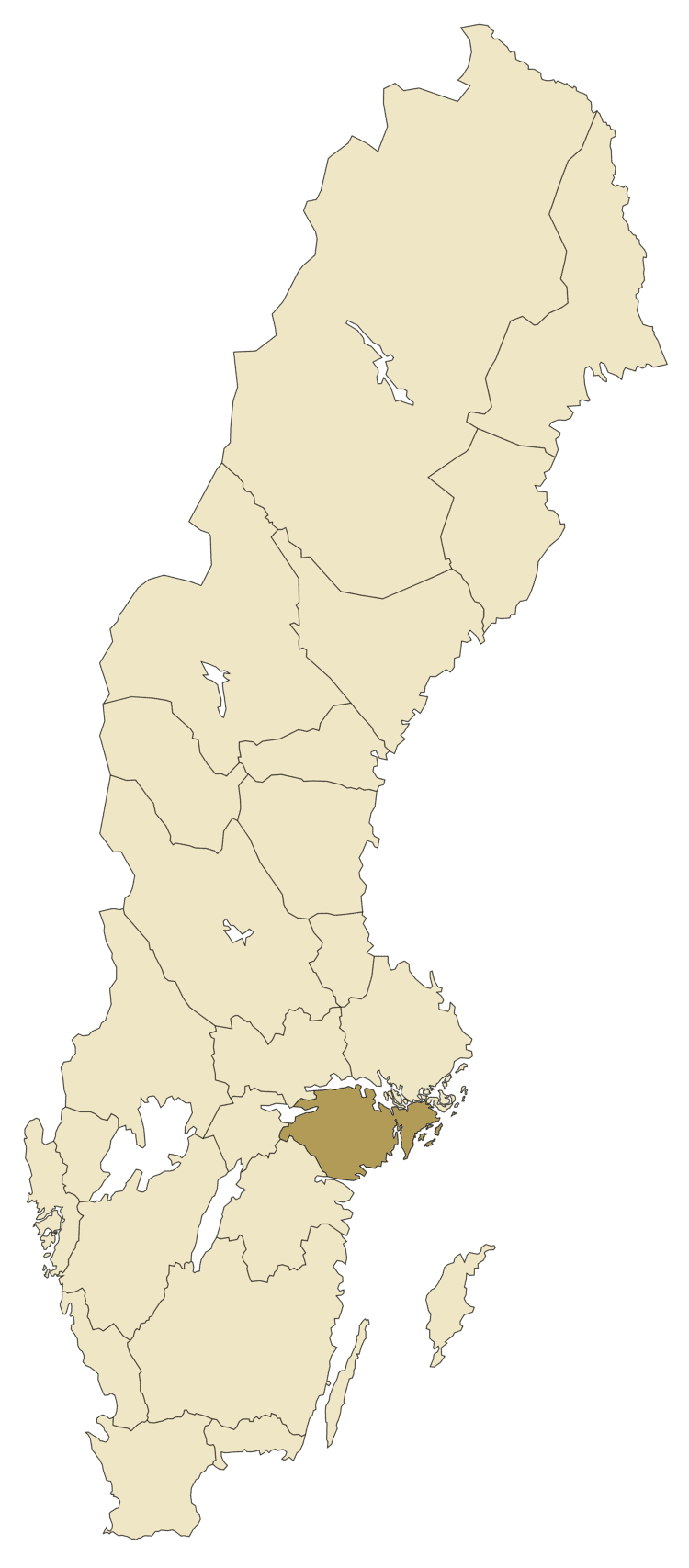 Södermanland FileSverigekartaLandskap Sdermanlandsvg Wikimedia Commons