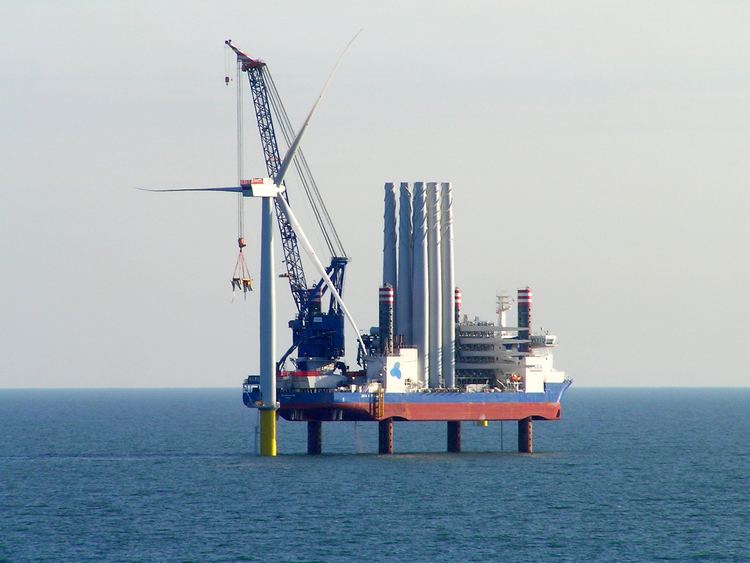 Sea Installer Turbine installation completed at West of Duddon Sands Offshore