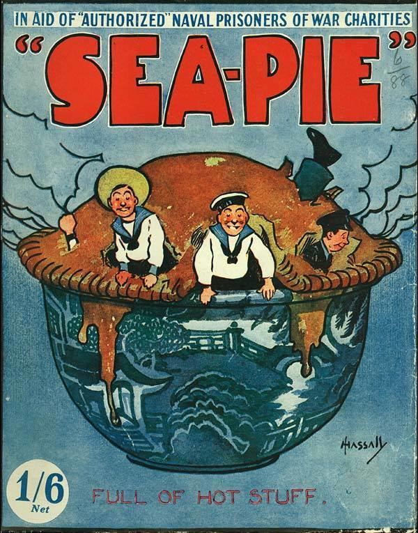 Sea-pie 1 Front cover Full of hot stuff SeaPie gt June 1917 Blighty