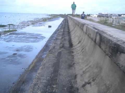 Sea Wall, Guyana guyana39s seawall YouTube