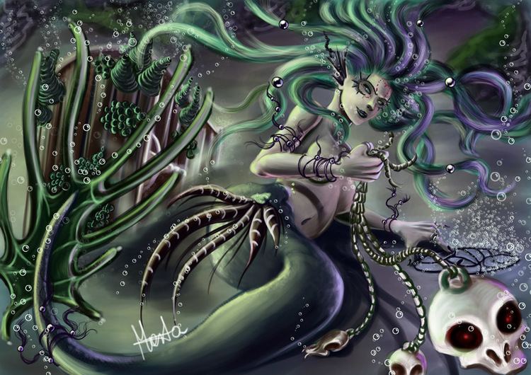 Sea witch (mythology) sea witch by NiAlexanderArt on DeviantArt