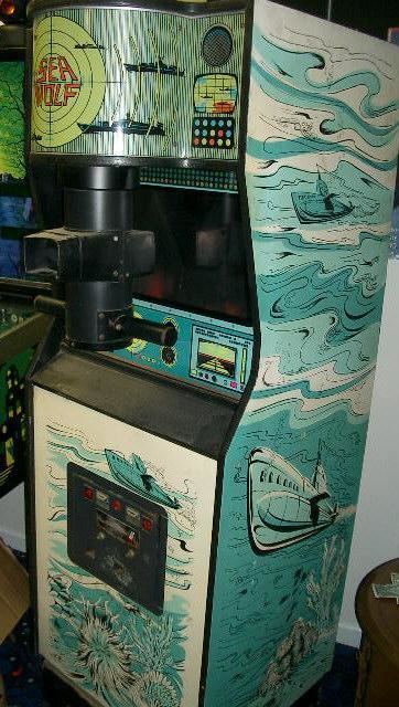 Sea Wolf (video game) 1976 Midway Sea Wolf coin operated arcade video game