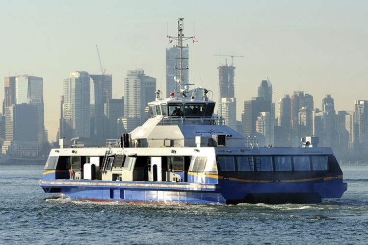 SeaBus New SeaBus launched in North Vancouver