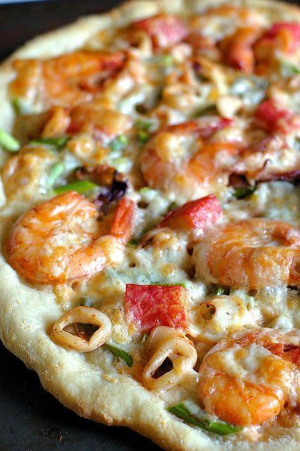 Seafood pizza 1000 ideas about Seafood Pizza on Pinterest Shrimp pizza Healthy