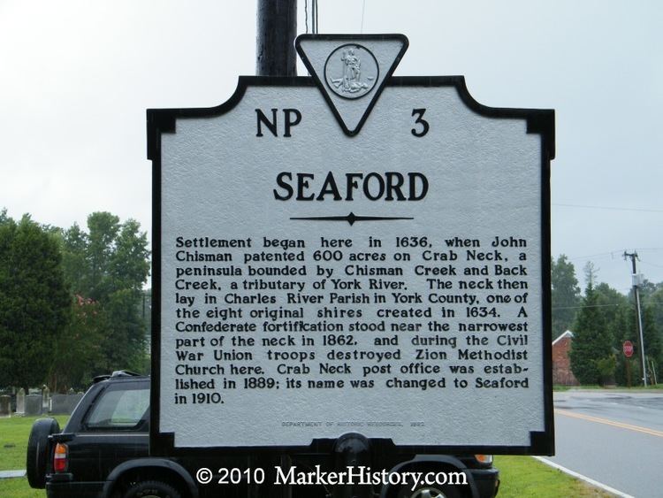 Seaford, Virginia wwwmarkerhistorycomImagesLow20Res20A20Shots