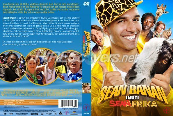 Sean Banan inuti Seanfrika DVD Cover Custom DVD covers BluRay label movie art DVD CUSTOM