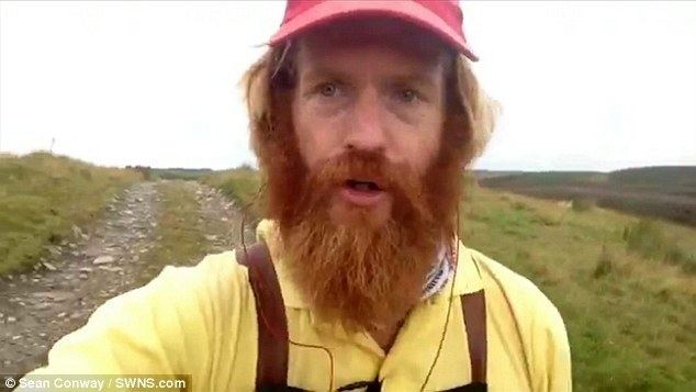 Sean Conway Sean Conway twists his ankle taking a video SELFIE during
