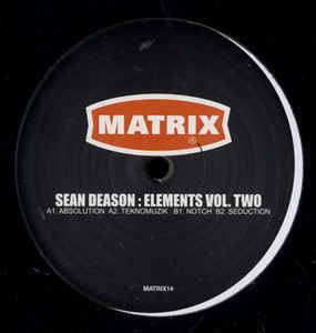 Sean Deason Sean Deason Elements Vol Two Vinyl at Discogs
