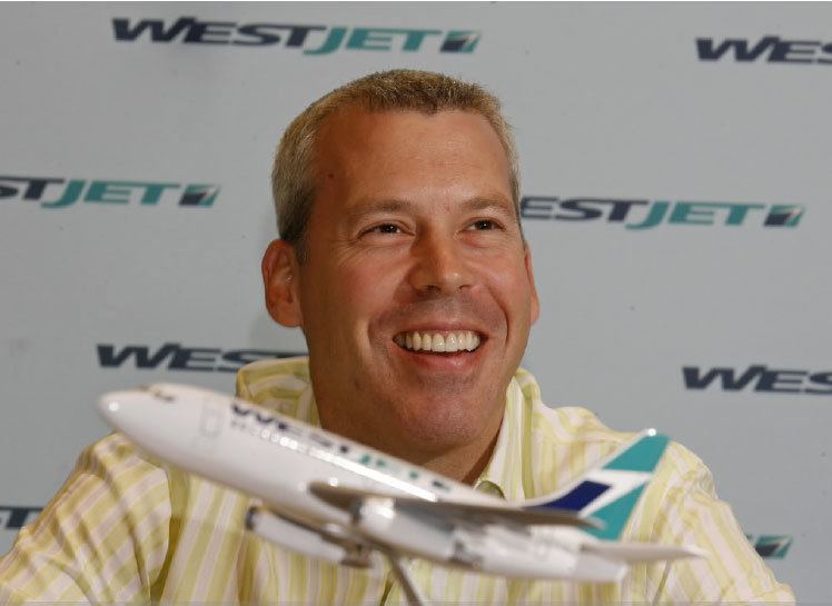 Sean Durfy WestJet Company president Sean Durfy