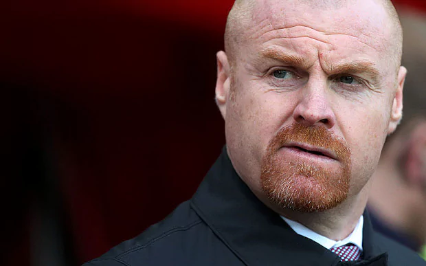 Sean Dyche Burnley manager Sean Dyche Big words are backed up by