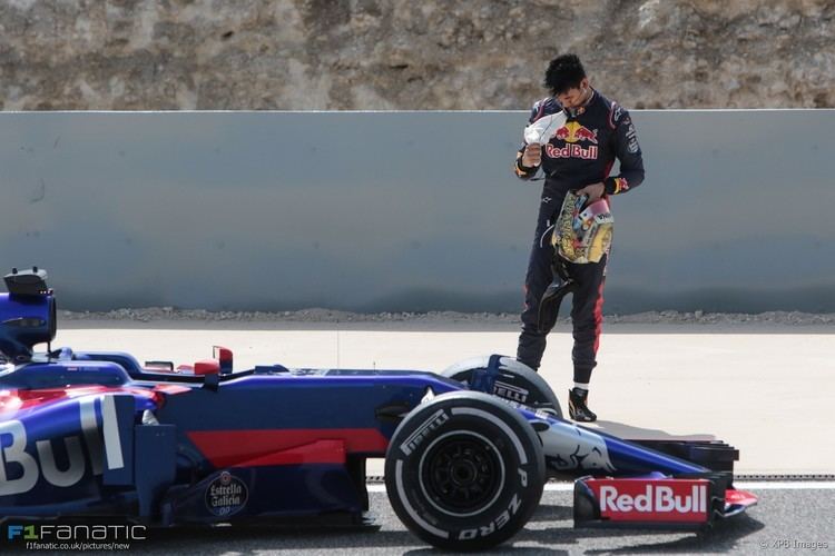 Sean Gelael Sean Gelael Toro Rosso Bahrain International Circuit 2017 F1