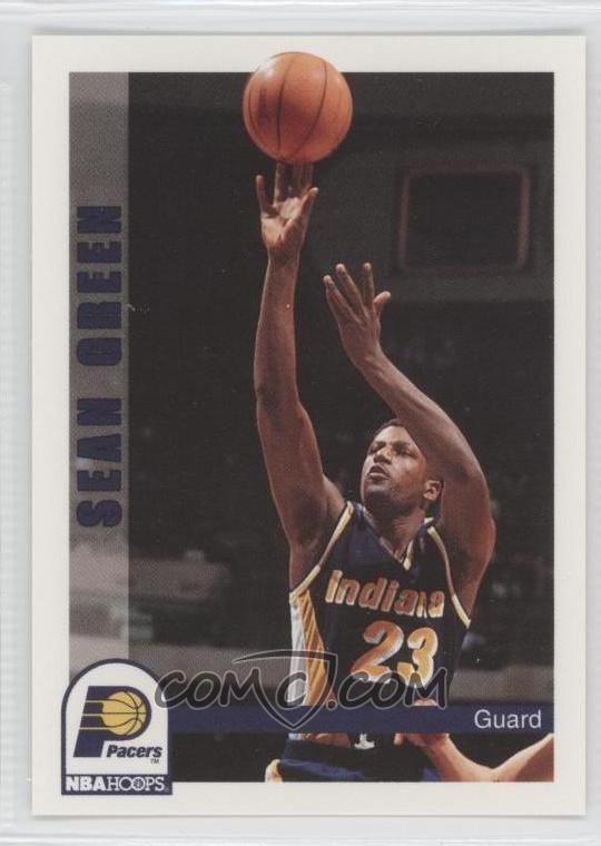 Sean Green (basketball) 199293 NBA Hoops Base 396 Sean Green COMC Card Marketplace