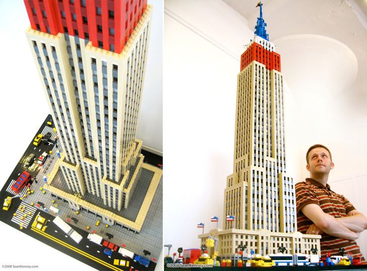 Sean Kenney (artist) Artist Sean Kenney Crafts NYC Landmarks amp Buildings From