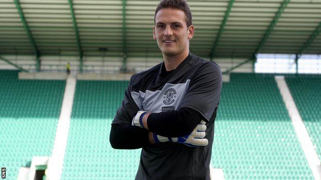 Sean Murdoch BBC Sport Hibernian sign goalkeeper Sean Murdoch on