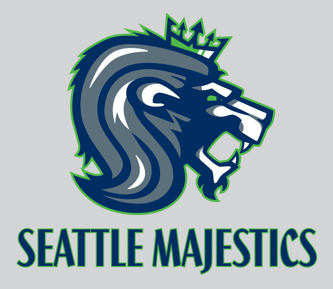 Seattle Majestics Seattle Majestics Logo Martin Crownover