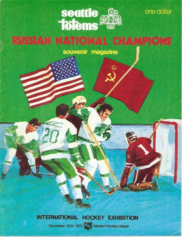 Seattle Totems (junior hockey) Hockey Programs Historic Night Seattle Totems vs USSR National