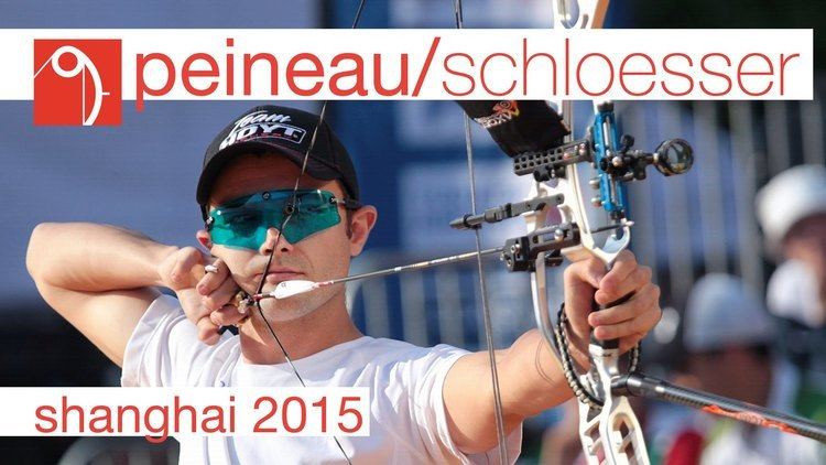 Sebastien Peineau Peineau v Schloesser Compound Mens Gold Final Shanghai 2015