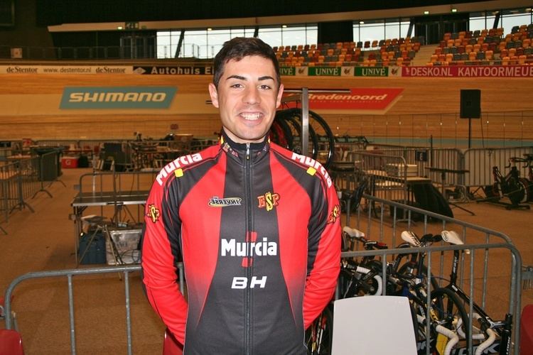 Sebastián Mora Leire Olaberra 12 y Sebastin Mora 15 en el omnium Avance