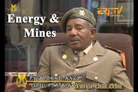 Sebhat Ephrem Sebhat Ephrem the new Eritrean Minister for Energy and