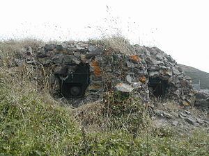 Sechsschartenturm, Heavy MG bunker, La Mare Mill httpsuploadwikimediaorgwikipediacommonsthu
