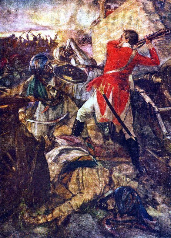 Second Anglo-Maratha War Second AngloMaratha War 1802 1803 Colonial India War Paintings