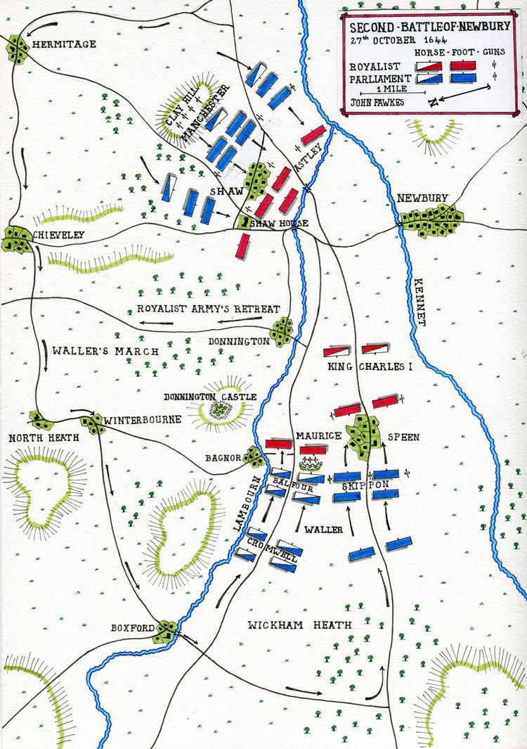 Second Battle of Newbury Second Battle of Newbury in the English Civil War