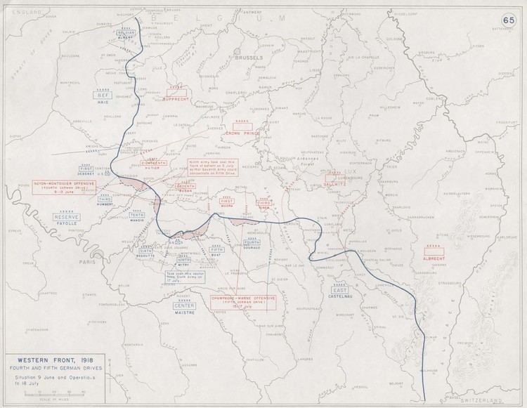 Second Battle of the Marne First World Warcom Battles The Second Battle of the Marne 1918