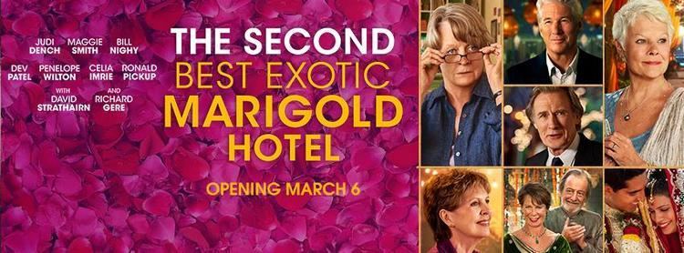 Second Best (film) movie scenes The Second Best Exotic MarigoldHotel Banner
