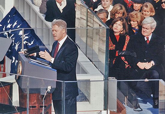 Second inauguration of Bill Clinton wwwemersonkentcomimagesclintonsecondinaugura