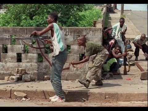 Second Liberian Civil War The Liberian civil war YouTube