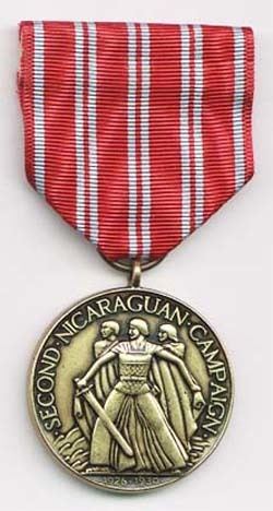 Second Nicaraguan Campaign Medal