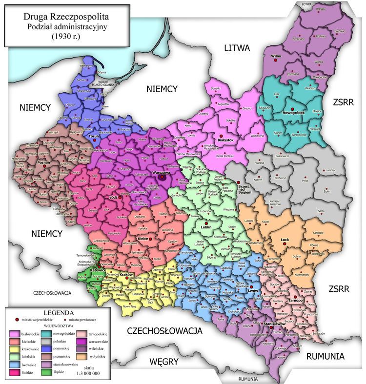 Second Polish Republic Administrative division of the Second Polish Republic Wikiwand