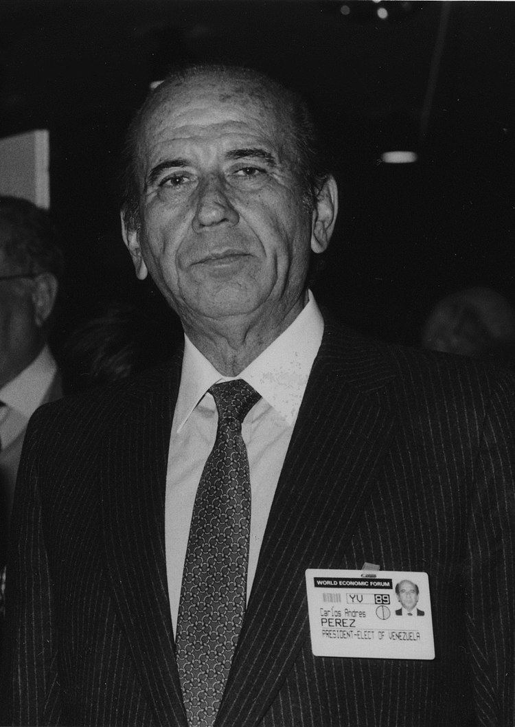 Second presidency of Carlos Andres Perez