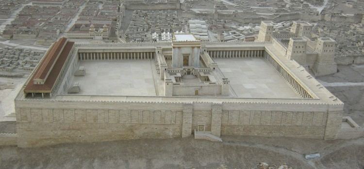 Second Temple Second Temple Model Gates of Nineveh An Experiment in